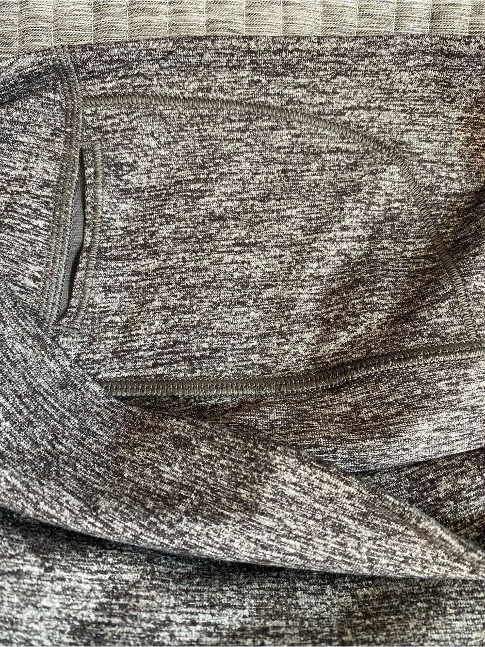 Lululemon Wunder Under Crop High-Rise Gray Leggings Women’s Size 6